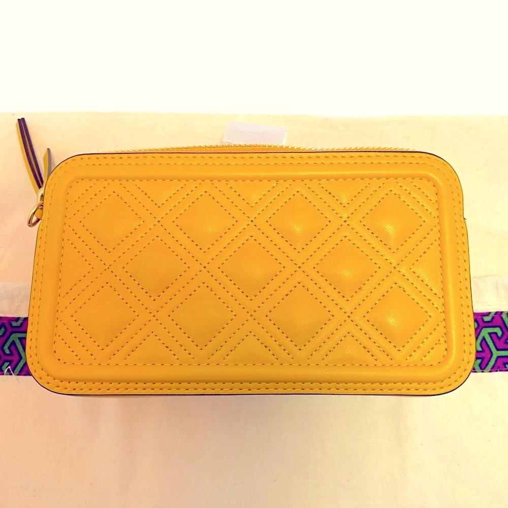 Authentic Tory Burch Fleming Double - Zip Mini bag - Picture 5 of 14